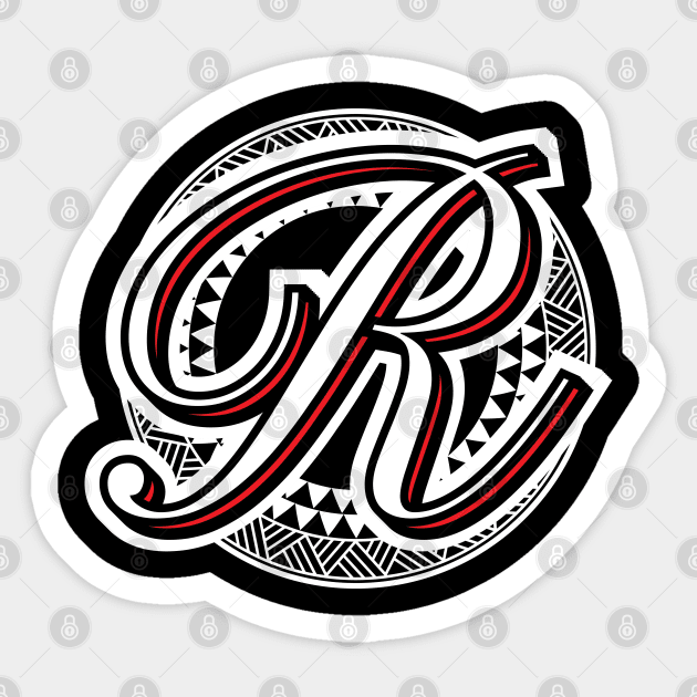 Letter R Sticker by EndStrong